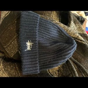 Stussy Navy Blue Beanie